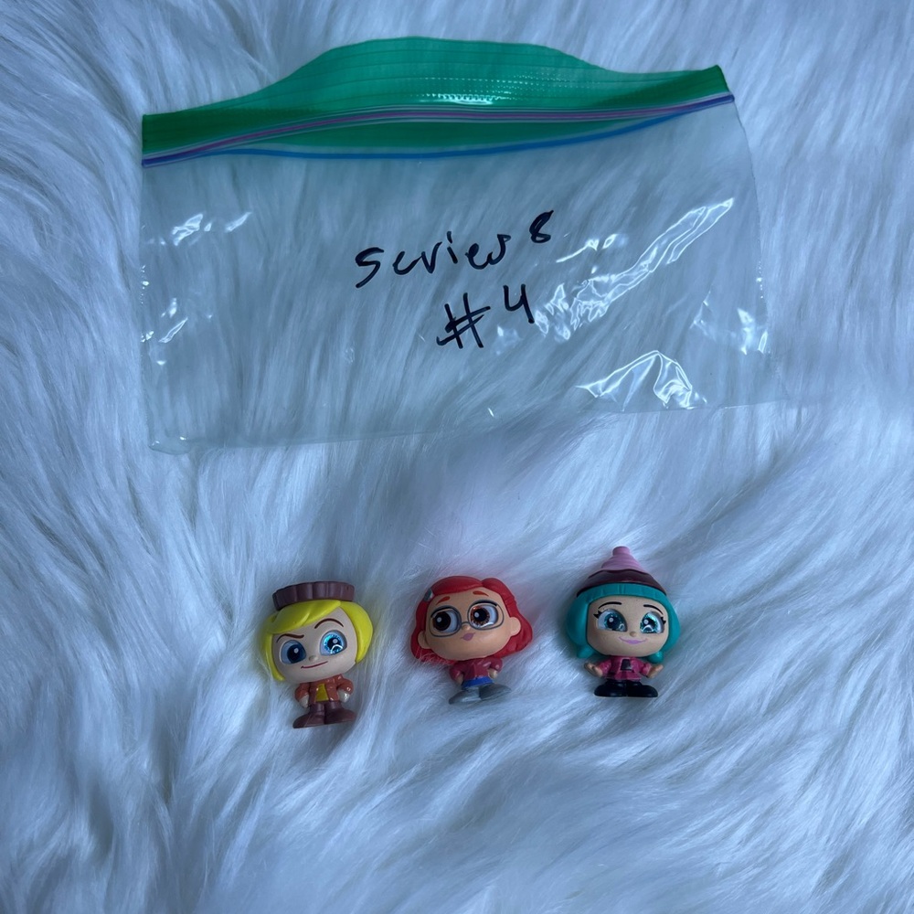 Disney Doorables Series 8 Rancis Fluggerbutter, Mel and Candlehead